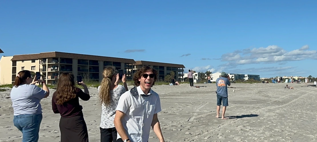 Launch excitement